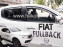 Ofuky oken Fiat Fullback 2016- (4 díly)
